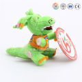 mini green soft stuffed plush dinosaur toys